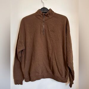 PACSUN 1/4 ZIP SWEATSHIRT